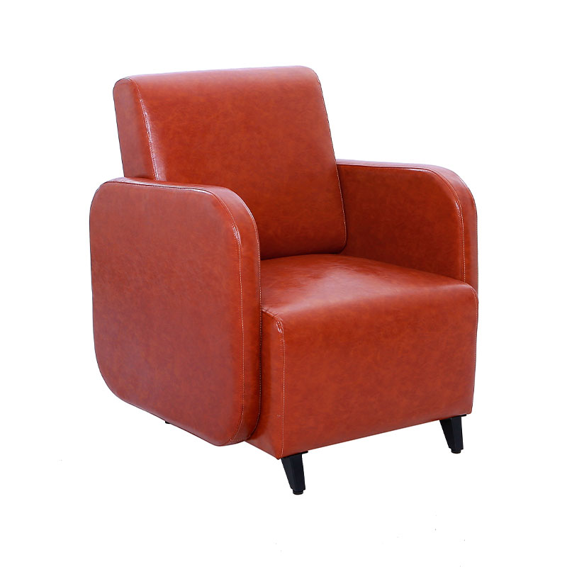 HZ7021 Červenohnědé lavice do čekárny sigle peison salon