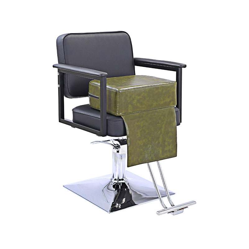 HZ8101BR / HZ8101GR / HZ8101 Dětský kožený podsedák oversize holičské sedátko