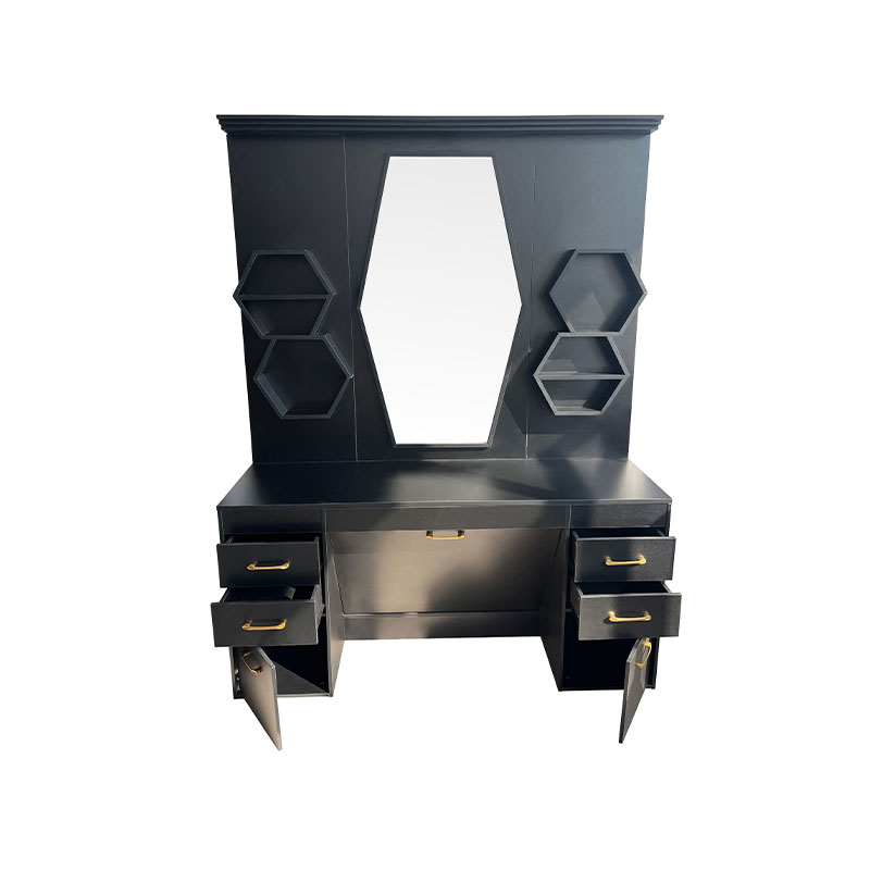 HZ2040 Kosmetické umyvadlo s HD osvětleným zrcadlovým toaletním stolkem