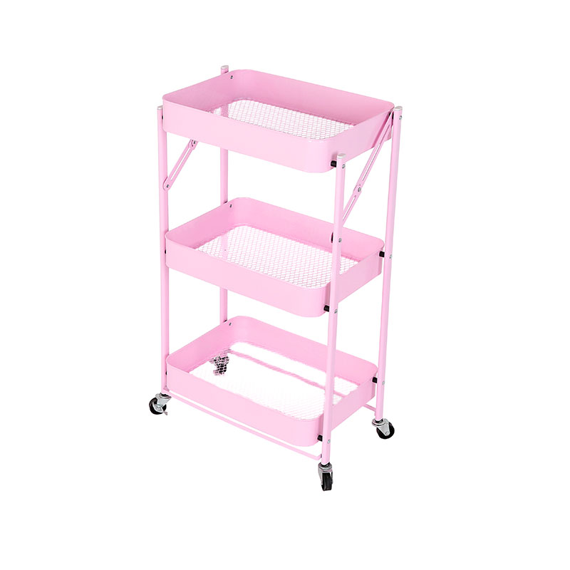 HZ2060B / HZ2060P / HZ2060W Mobilní skládací multifunkční salonní police