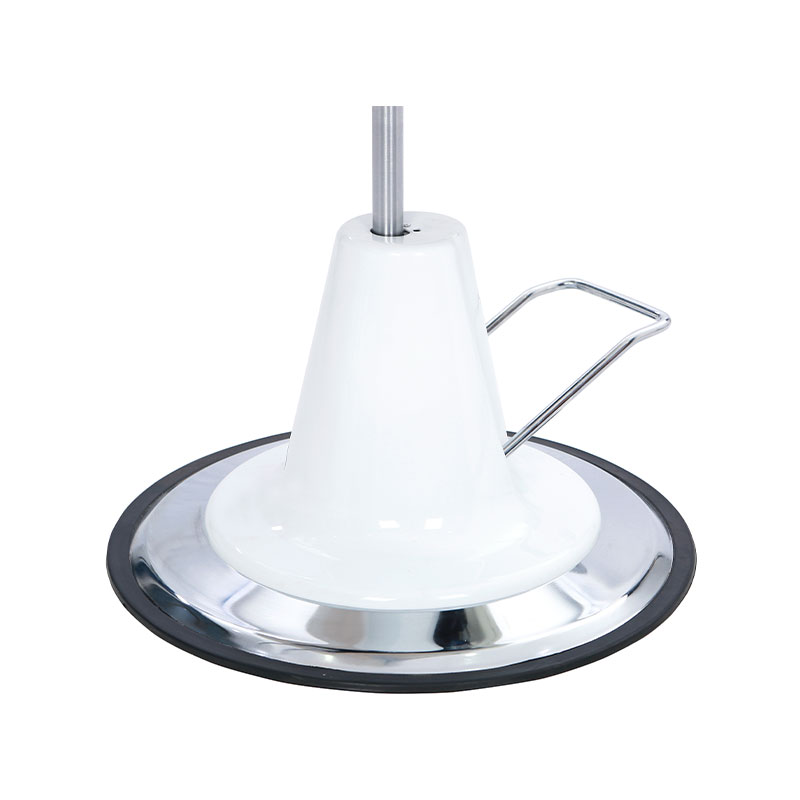 Hydraulická pumpa na holičské křeslo HZ25 Vintage s postříbřenou základnou