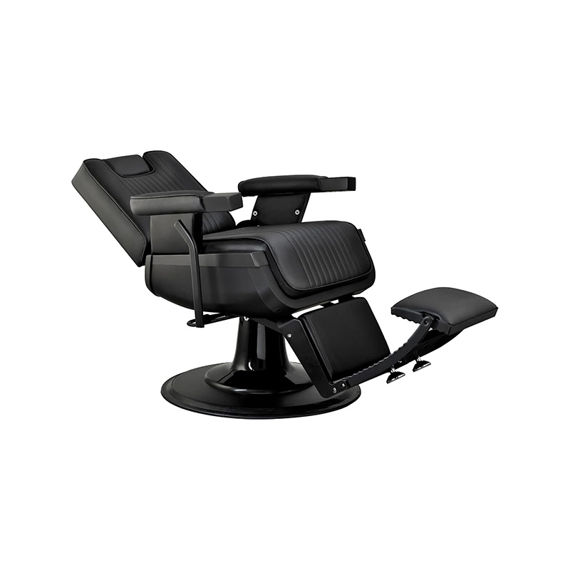 HZ8740GD / HZ8740DZ / HZ8740DB Černá klasická retro holičská židle ve stylu Lincolna