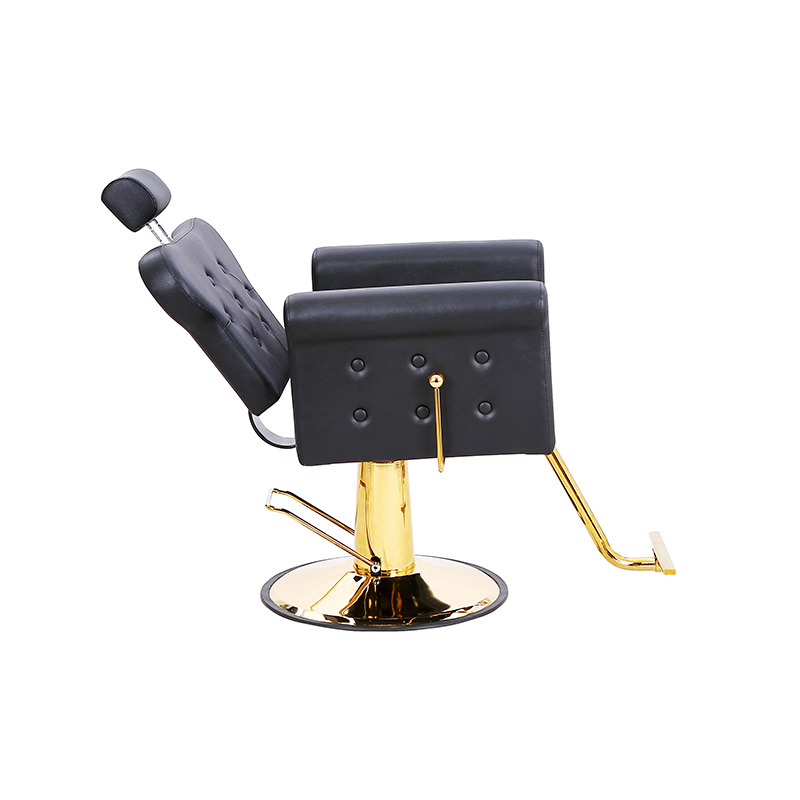 HZ88131B-GD / HZ88131B-GY / HZ88131B-LZ Univerzální salonní křeslo se sklopným opěradlem a všívaným knoflíkem, stylistická křesla