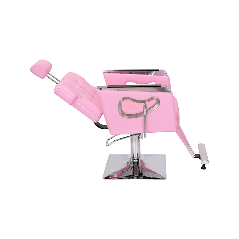 HZ87111GY / HZ87111WT / HZ87111PK / HZ87111BR / HZ87111 Polohovací salonní křeslo pro náročné, vintage stylingové křeslo pro kadeřníka