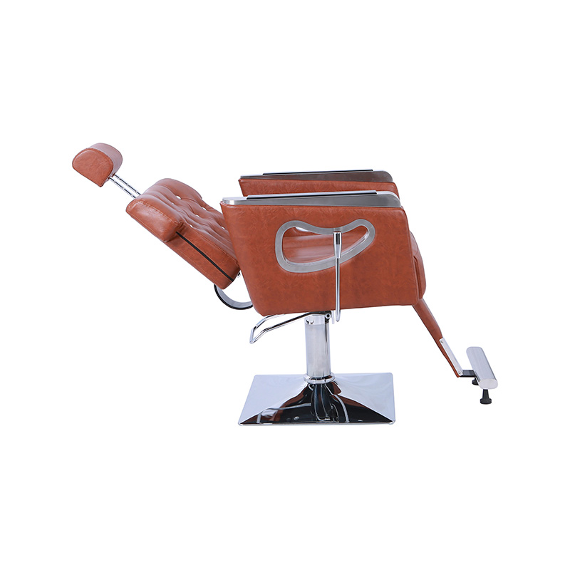 HZ87111GY / HZ87111WT / HZ87111PK / HZ87111BR / HZ87111 Polohovací salonní křeslo pro náročné, vintage stylingové křeslo pro kadeřníka