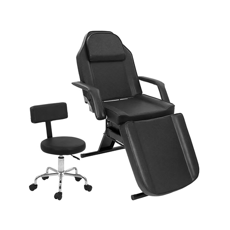 HZ009BKD / HZ009PKD / HZ009WD Masážní salonní tetovací křeslo pro estetiku postel se salonní stoličkou