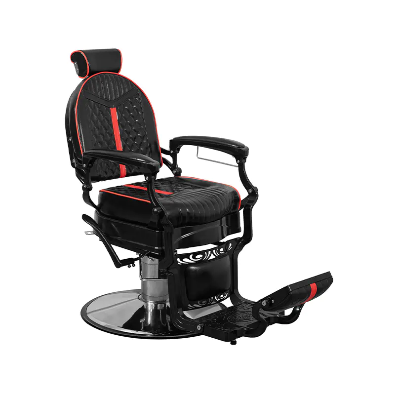 HZ87101BW / HZ87101BK / HZ87101RB / HZ87101 / HZ87101RD Britské retro diamantové kadeřnické křeslo