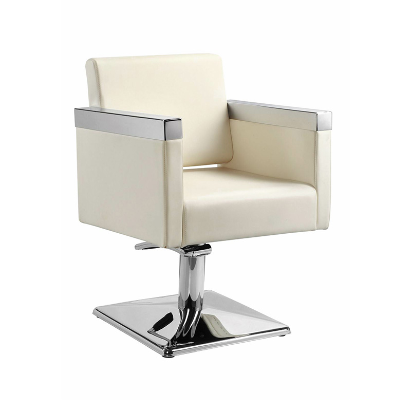 HZ8823 salonní křeslo ve tvaru béžové kůže