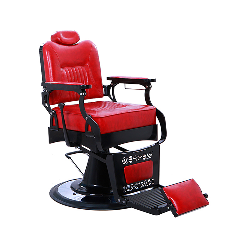 HZ8754RD Vintage styl červené salonní židle