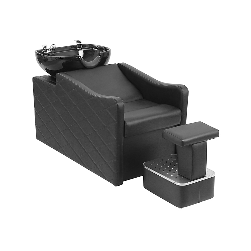 HZ9075 Stanice na mytí vlasů s keramickým umyvadlem na šampon